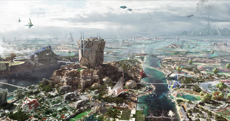 Illustration for article titled Los bocetos de Guardianes de la Galaxia que no has visto en la película